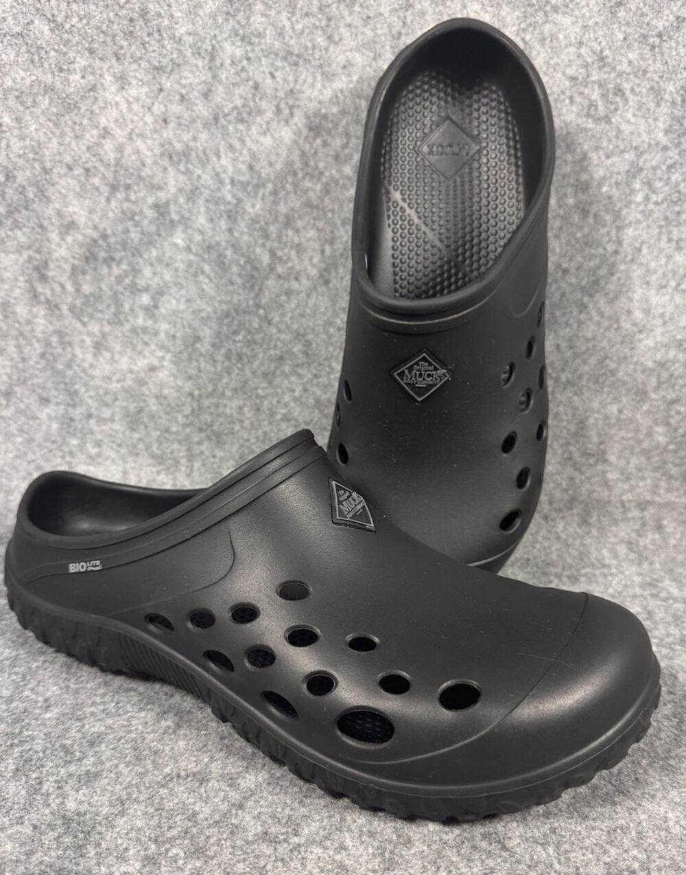 Muck Boot Company Men's Size 11 / Women's Size 12 Muckster Lite Clog Black